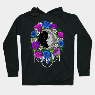 Moon Floral Fantasy Hoodie